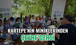 Kartepe'nin Miniklerinden Çevre Dersi