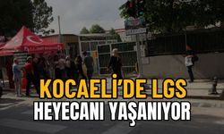 Kocaeli'de LGS Heyecanı Yaşanıyor