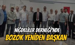 Kocaeli Niğdeliler Derneği'nde Bozok Yeniden Başkan