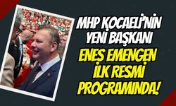 MHP Kocaeli'nin Yeni Başkanı Enes Emengen İlk Resmi Programında!