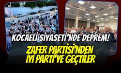 Kocaeli Siyasetinde Deprem: Zafer Partili İki İlçe Başkanı İstifa Edip İYİ Parti’ye Geçti!