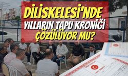 Diliskelesi’nde Yılların Tapu Kroniği Çözülüyor Mu?