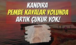 Kandıra Pembe Kayalar Yolunda Artık Çukur Yok!