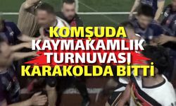Komşuda Kaymakamlık Turnuvası Karakolda Bitti