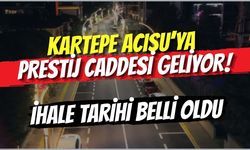 Kartepe Acısu’ya Prestij Caddesi Geliyor: İhale Tarihi Belli Oldu