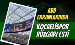 Kocaelispor Atkısı ABD Ekranlarında!