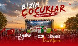 Başiskele Sahili'nde Dünya Kupası Coşkusu: Dev Ekranda Futbol Şöleni!
