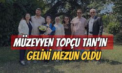 İzmitli Diş Hekimi Müzeyyen Topçu Tan'ın gelini mezun oldu