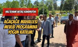 Vali İlhami Aktaş Kandıra’da: Ağaçağıl Mahallesi Mevlid Programına Yoğun Katılım!