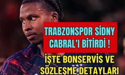 Trabzonspor Sidny Cabral'ı Bitirdi! İşte Bonservis ve Sözleşme Detayları