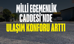 Milli Egemenlik Caddesi'nde Ulaşım Konforu Arttı