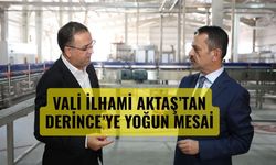 Derince'de Vali Hareketliliği: İlhami Aktaş İlçedeki Kamu Yatırımlarını Denetledi