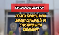 Kartepe'de Dev Operasyon: Cezaevi Firarisi Katil Zanlısı Cephanelik ve Uyuşturucuyla Yakalandı!