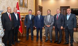 Kocaeli Erzurumlular Federasyonu’ndan Vali İlhami Aktaş’a Hayırlı Olsun Ziyareti