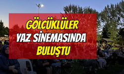 Gölcüklüler Yaz Sinemasında Buluştu