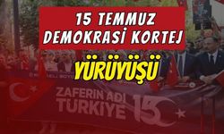 Kocaeli'de 15 Temmuz Demokrasi Kortej Yürüyüşü