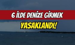 Karadeniz ve Marmara’da Fırtına Alarmı: 6 İlde Denize Girmek Yasaklandı!