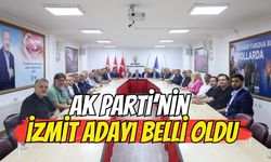 Ak Parti'nin izmit adayı belli oldu