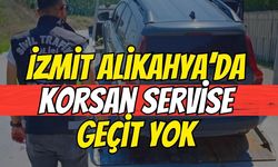 İzmit Alikahya’da Korsan Servise Geçit Yok