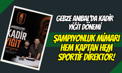 Gebze Anibal’da Kadir Yiğit Dönemi: Şampiyonluk Mimarı Hem Kaptan Hem Sportif Direktör!