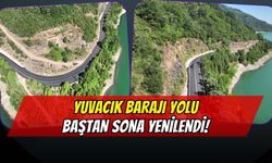 Başiskele Yuvacık Barajı Yolu Baştan Sona Yenilendi
