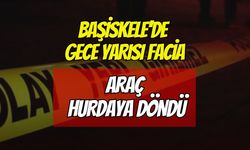 Başiskele'de gece yarısı zincirleme kaza! Araç hurdaya döndü, sürücü canını son anda kurtardı