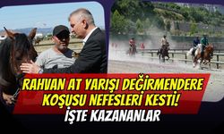 Rahvan At Yarışı Değirmendere Koşusu Nefesleri Kesti! İşte Kazananlar