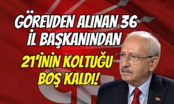 CHP’de kriz: Görevden alınan 36 il başkanından 21’inin koltuğu boş kaldı!