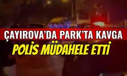 Çayırova'da Parkta Kavga! Polis Müdahale Etti