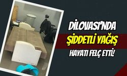 Dilovası'nda Şiddetli Yağış Hayatı Felç Etti: Alt Geçitler ve Ana Yollar Sular Altında Kaldı