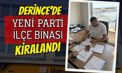 Derince'de Yeni Parti İlçe Binası Kiralandı