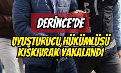 Derince’de Uyuşturucu Hükümlüsü Kıskıvrak Yakalandı