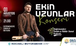 Ekin Uzunlar Gölcük'e geliyor! İşte konser tarihi ve yeri