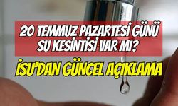 Kocaeli'de 20 Temmuz Pazartesi Günü Su Kesintisi Var mı? İSU'dan Güncel Açıklama