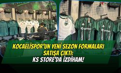 Kocaelispor’un Yeni Sezon Formaları Satışa Çıktı: KS Store’da İzdiham!