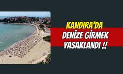 Kandıra'da Denize Girmek Yasaklandı
