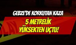 Gebze’de Korkunç Kaza: Otomobil Rampadan Apartman Bahçesine Uçtu!
