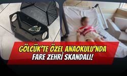 Gölcük'te Özel Anaokulunda "Fare Zehri" Skandalı!