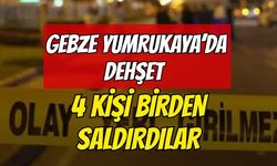 Gebze Yumrukaya’da trafikte dehşet anları: 4 kişi tek bir sürücüye sopalarla saldırdı!