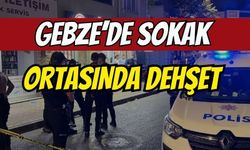 Gebze’de sokak ortasında dehşet: İki grup çatıştı, 1 kişinin durumu ağır!