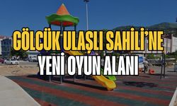 Gölcük Ulaşlı Sahili’ne Yeni Oyun Alanı
