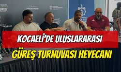 Kocaeli’de Uluslararası Güreş Turnuvası Heyecanı