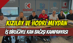 Kızılay ve Hodri Meydan iş birliğiyle gönüllü kan bağışı kampanyası!