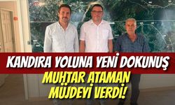 Kandıra Yoluna Yeni Dokunuş: Muhtar Ataman Müjdeyi Verdi