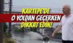 Kartepe'de O Yoldan Geçerken Dikkat Edin