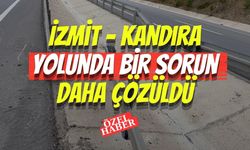 İzmit - Kandıra Yolunda Bir Sorun Daha Çözüldü
