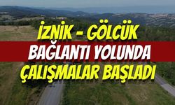İznik - Gölcük Bağlantı Yoluna Konfor Geliyor: Çalışmalar Başladı