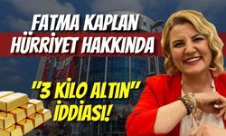 İzmit Belediye Başkanı Fatma Kaplan Hürriyet Hakkında "3 Kilo Altın" İddiası