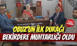 Obuz'un İlk Durağı İzmit Bekirdere Muhtarlığı Oldu