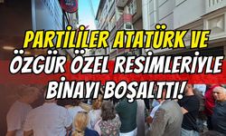 CHP Kocaeli'de İstifa Dalgası: Partililer Atatürk ve Özgür Özel Resimleriyle Binayı Boşalttı!